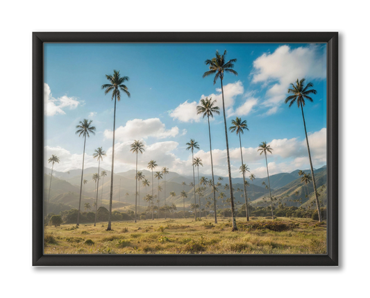 Cocora Vallei Colombia Wanddecoratie Bestellen Verjaardag Cadeau