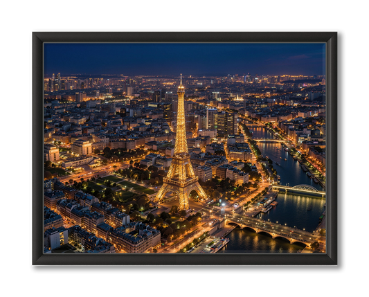 Eiffeltoren Parijs Ingelijste Poster Cadeau