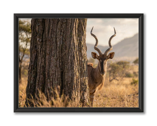 Hartebeest Wildlife Wanddecoratie Tanzania