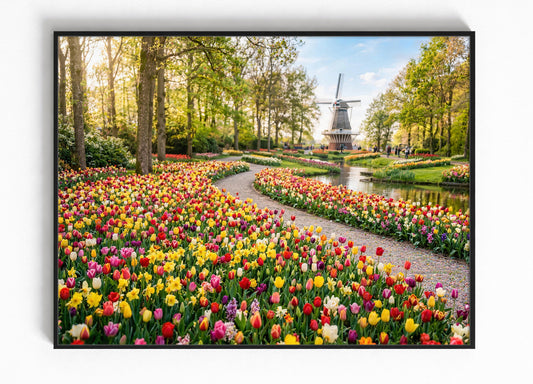 De Keukenhof Ingelijste Poster Kopen Als Muurdecoratie Thuis