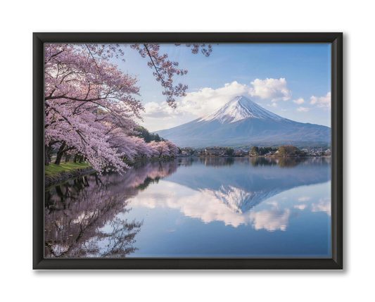 Mount Fuji Mountain Japan Wanddecoratie Bestellen