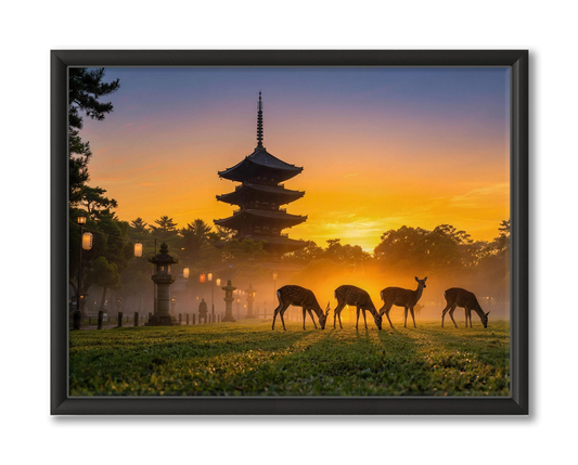 Nara Japan Wanddecoratie Bestellen - Uniek Verjaardag Cadeau