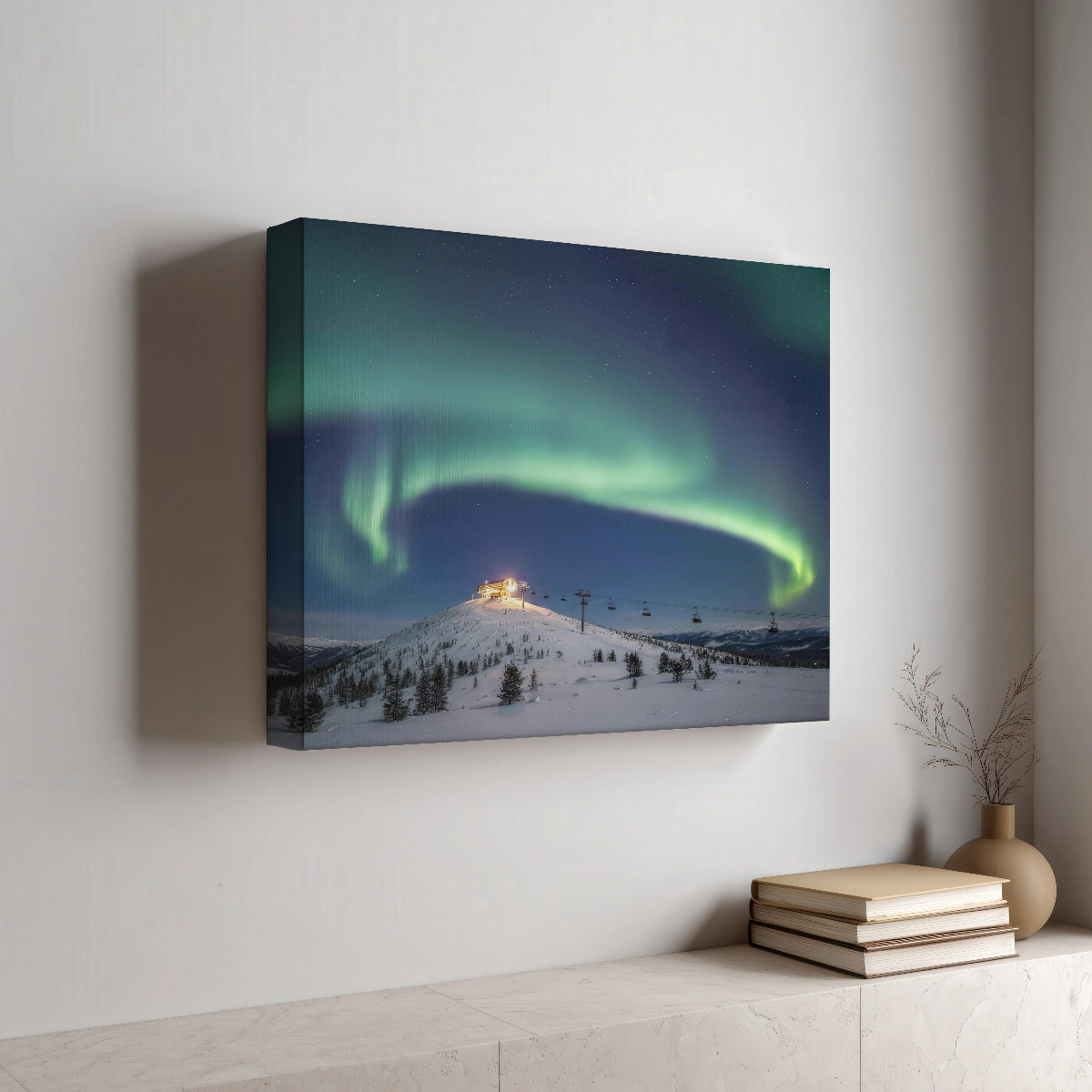Northern Lights Noorwegen Canvas Bestellen Verjaardag Cadeau