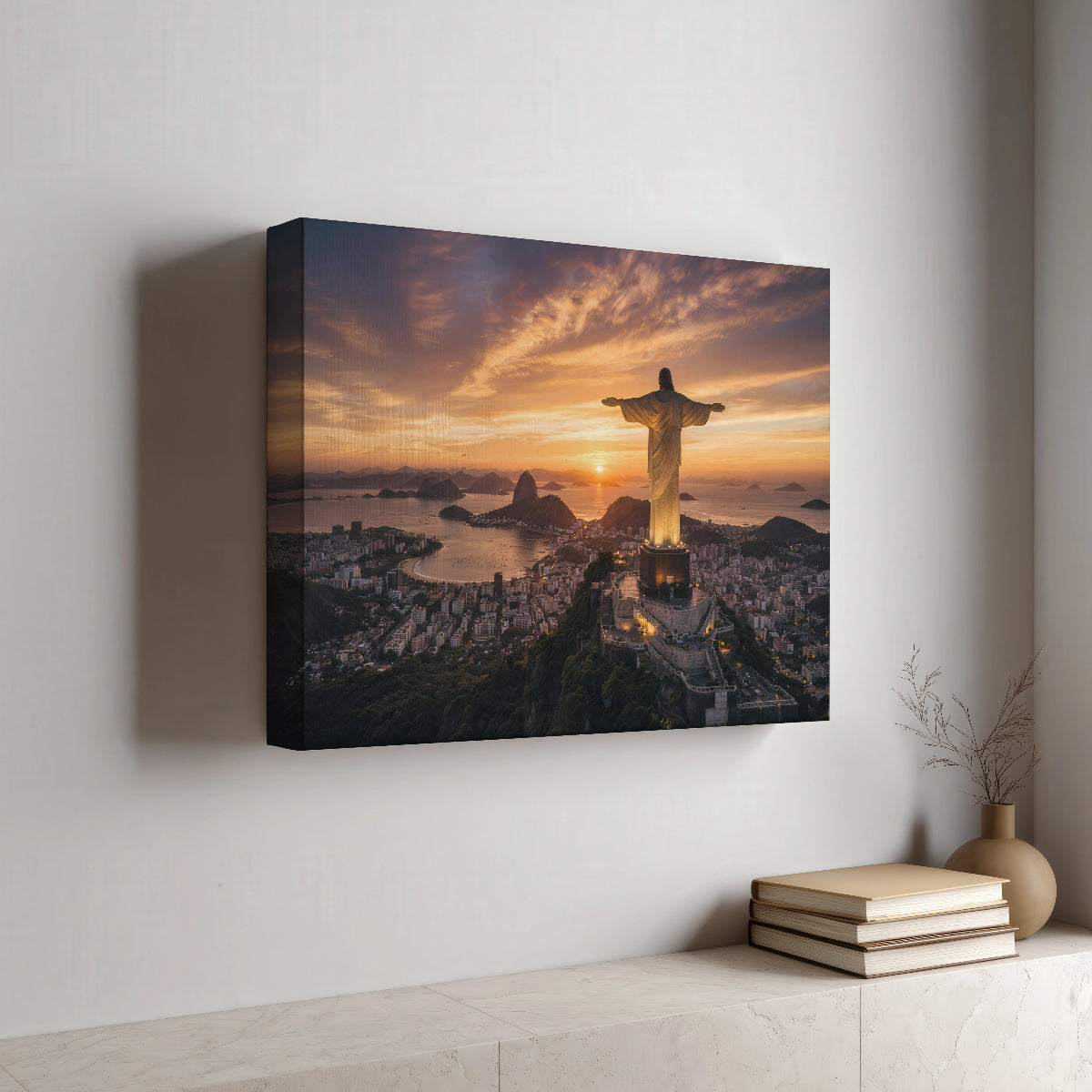 Rio De Janeiro Canvas Print Skyline Bestellen