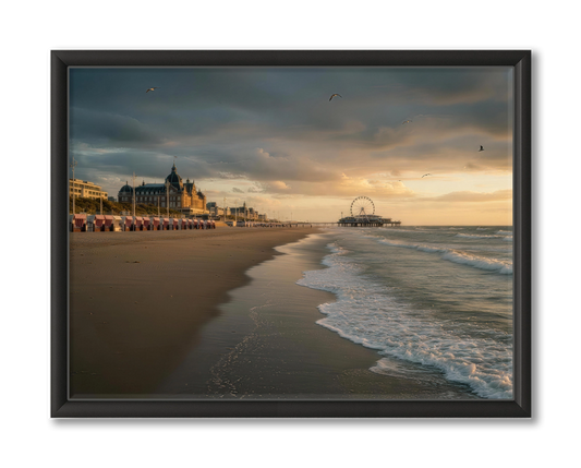 Scheveningen Pier Natuur Ingelijste Poster Bestellen