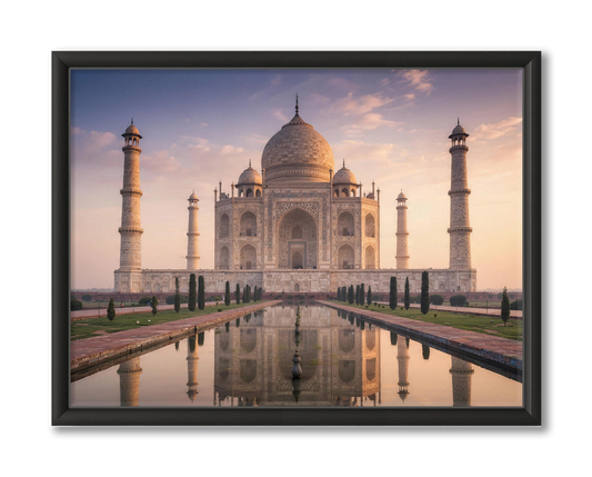 Taj Mahal Wanddecoratie - India Reisfotografie Muurdecoratie