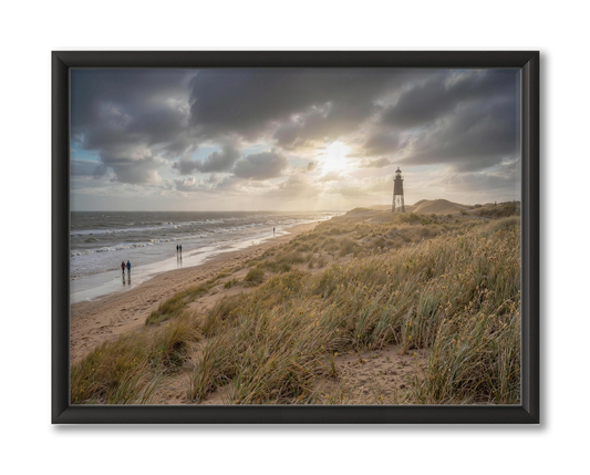 Ingelijste Poster Van De Waddeneilanden - Unieke Muurdecoratie in 4K kwaliteit