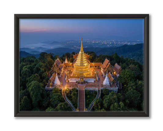 Wat Phrathat Chiang Mai Wanddecoratie Bestellen