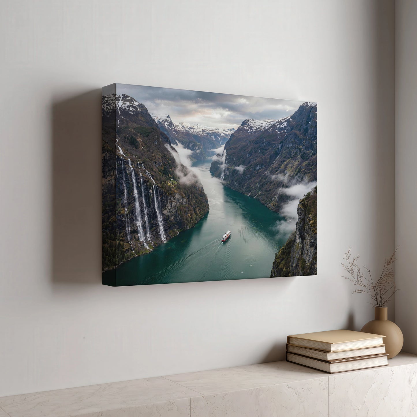 Fjorden Noorwegen Canvas Muurdecoratie Bestellen Reisfotografie
