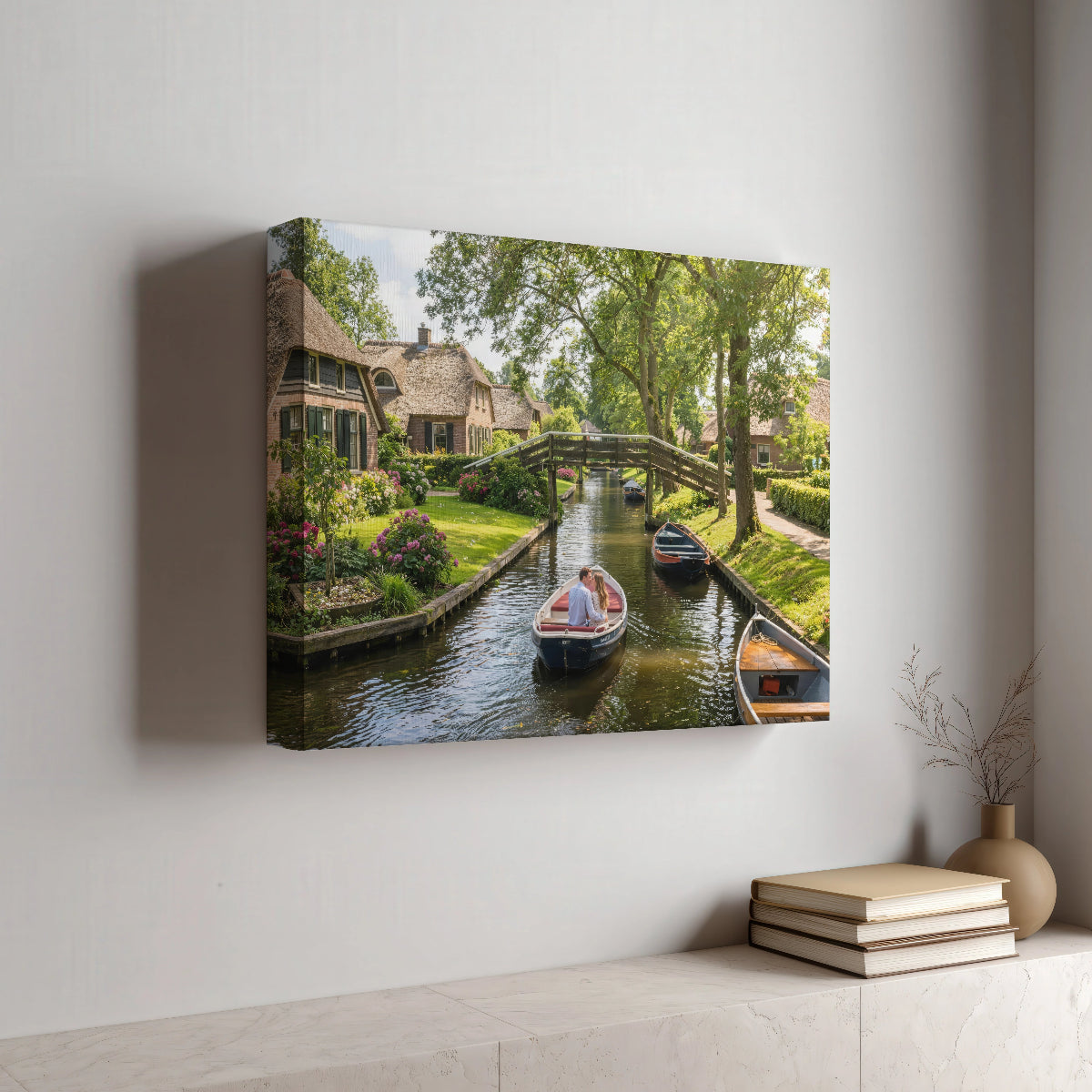 Giethoorn Canvas Muurdeoratie Bestellen