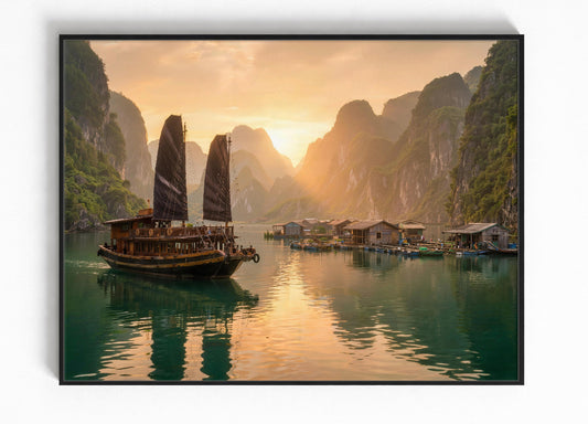 Ha Long Bay Vietnam Wanddecoratie Bestellen
