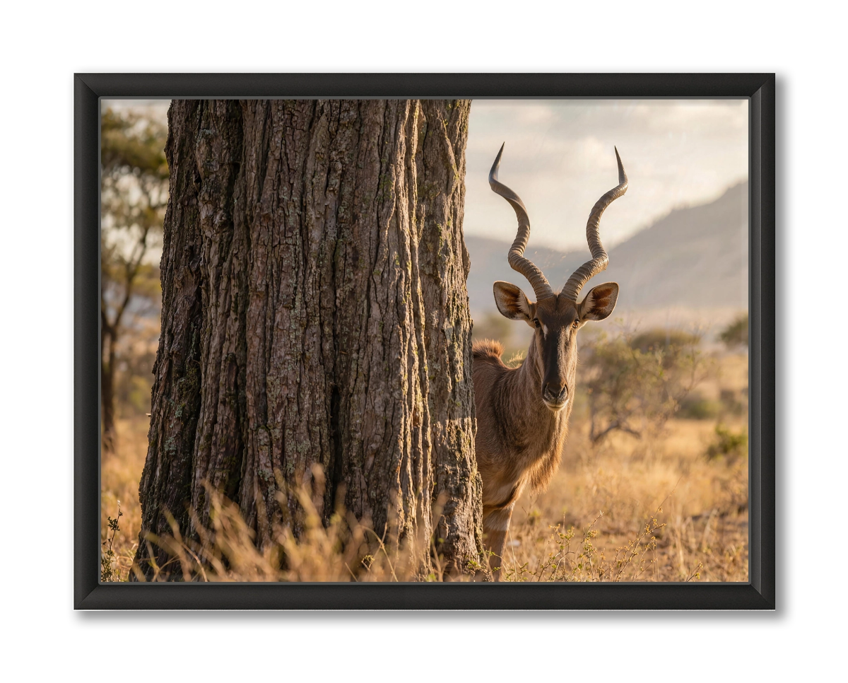 Hartebeest Wildlife Wanddecoratie Tanzania