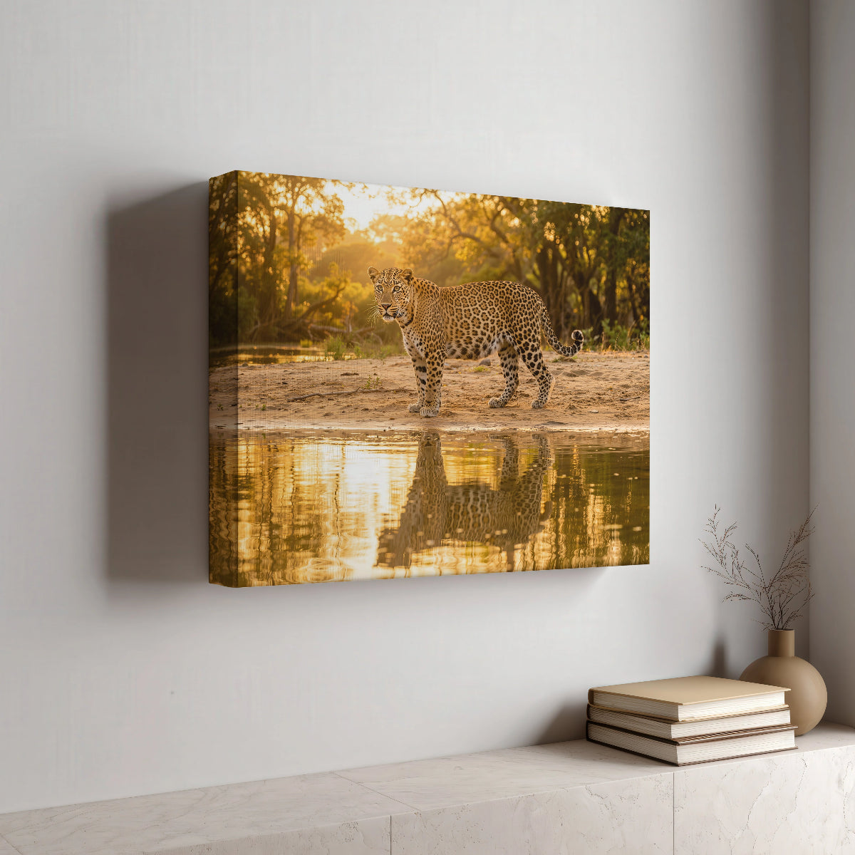 Jaguar Brazilie Pantanal Canvas Print Bestellen