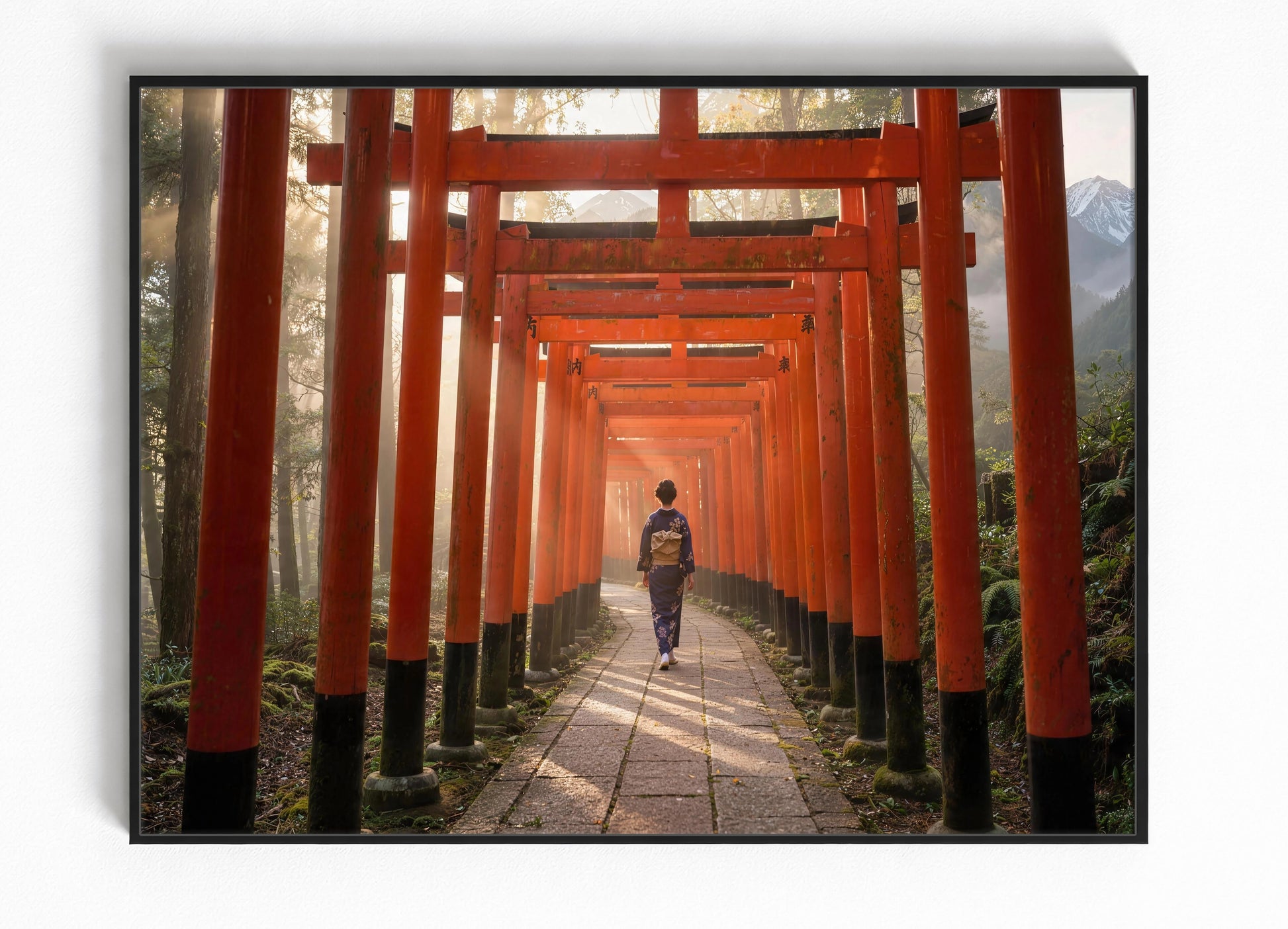 Kyoto Japan Ingelijste Poster Muurdecoratie Kopen