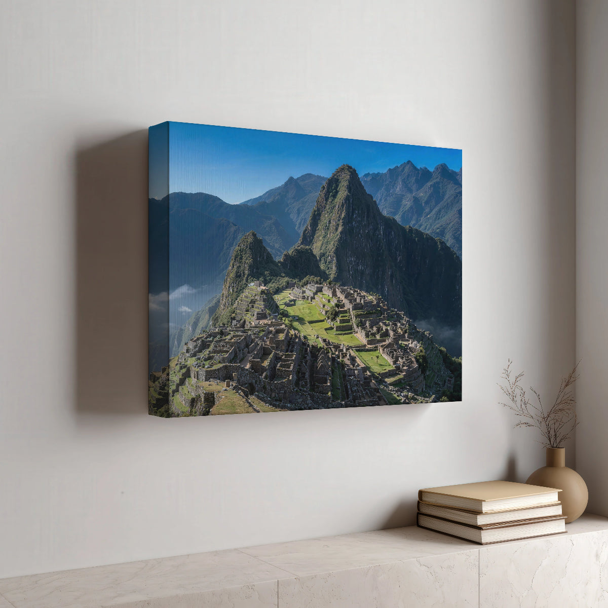 Machu Picchu Wanddecoratie Peru Canvas Print Cadeau