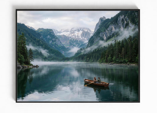 Oeschinensee Wanddecoratie Ingelijste Poster Cadeau