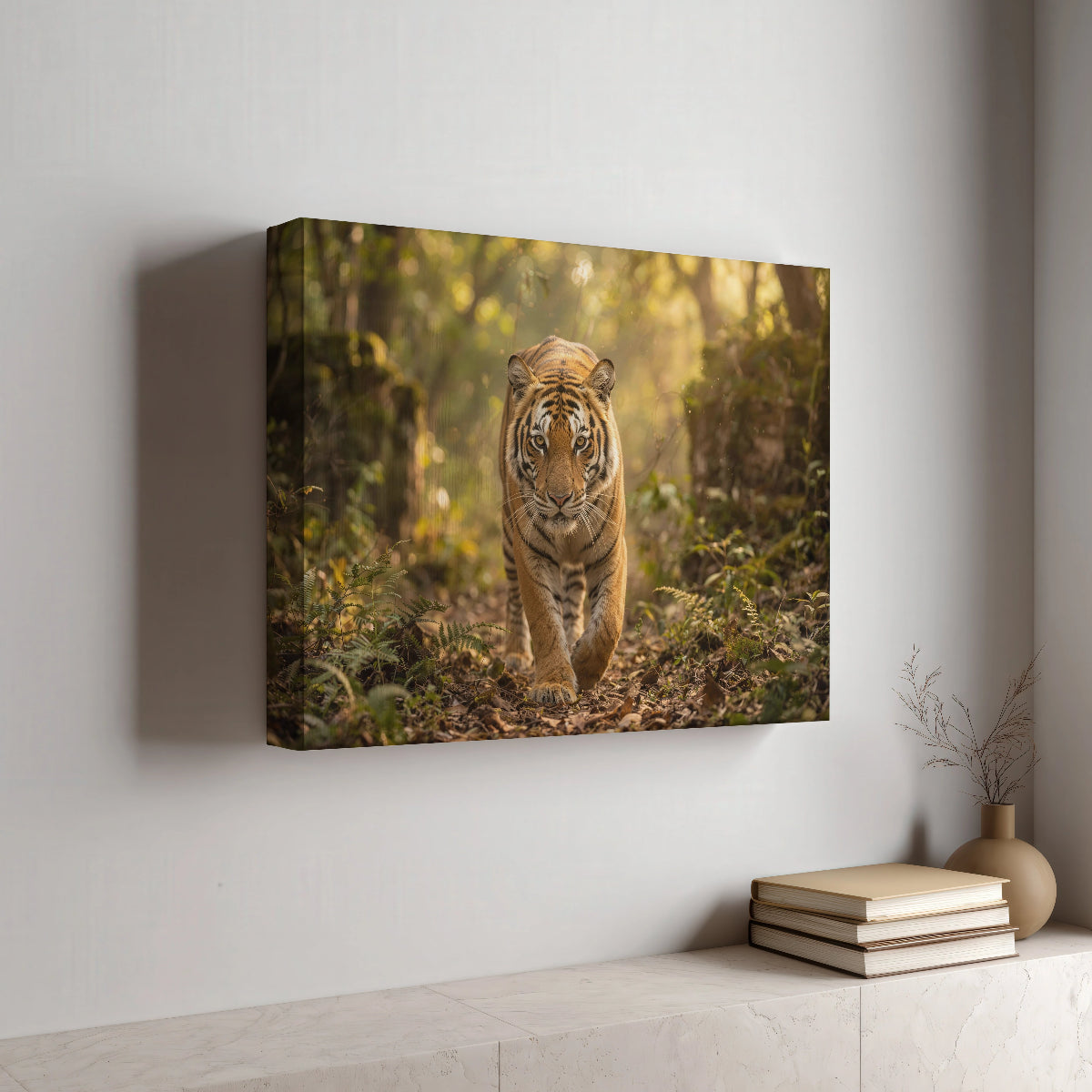 Rantthamentu Tijger Wildlife Canvas Muurdecoratie