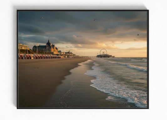 Scheveningen Pier Natuur Wanddecoratie Bestellen