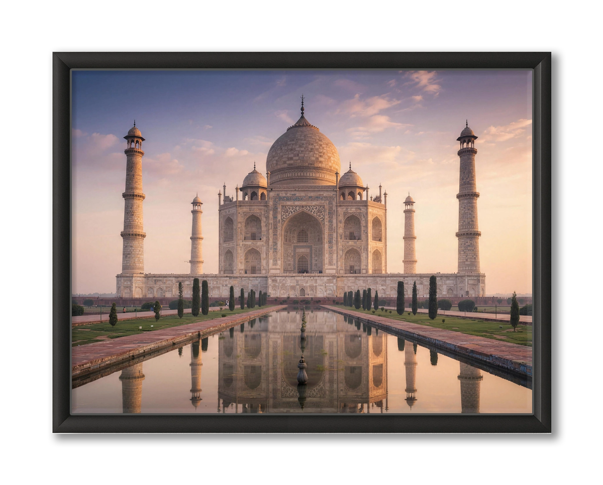Taj Mahal Wanddecoratie - India Reisfotografie Muurdecoratie