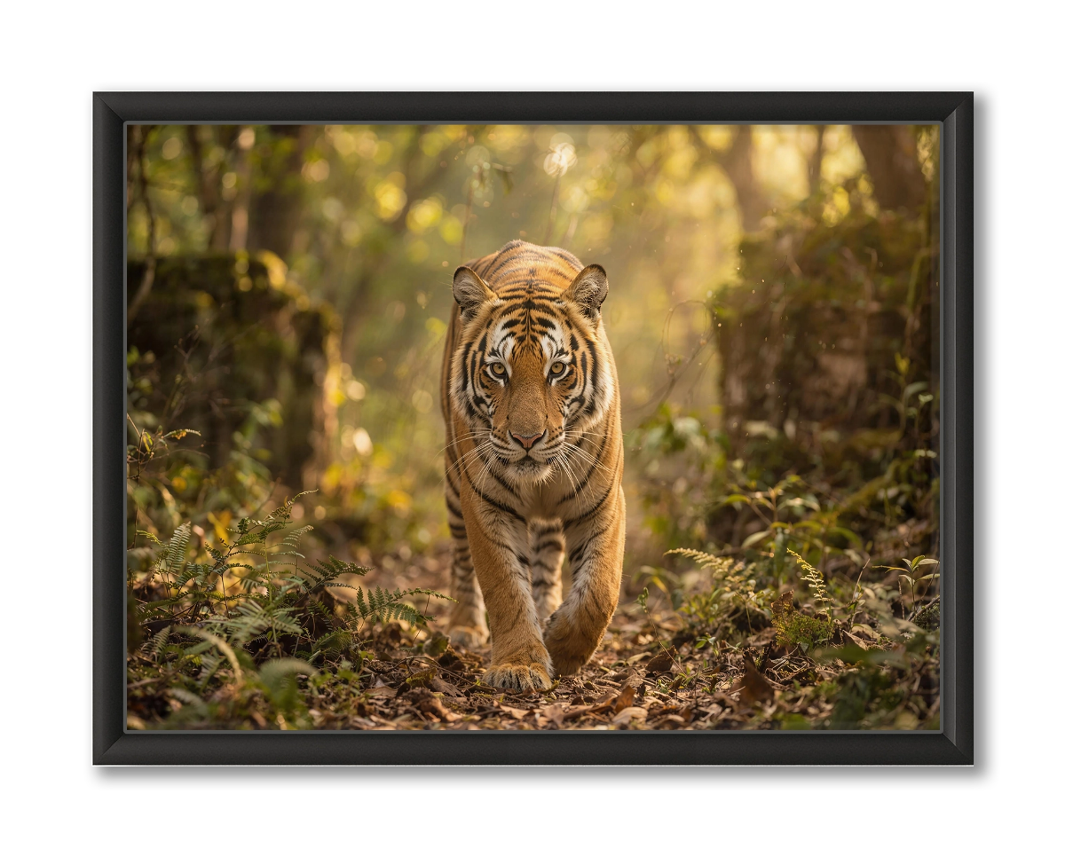 Rantthamentu Tijger Wildlife Ingelijste Poster Bestellen