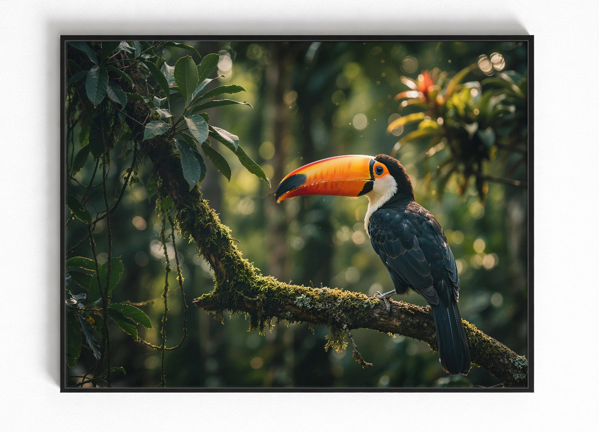 Toco-Toucan-Reuzentoekan-Ingelijste Poster-Bestellen