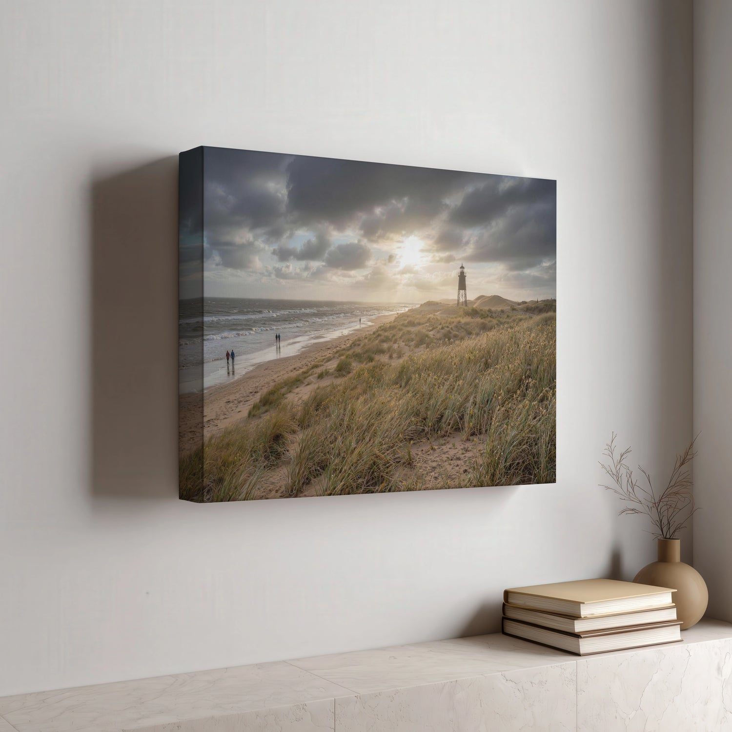 De Waddeneilanden Canvas Muurdecoratie Bestellen