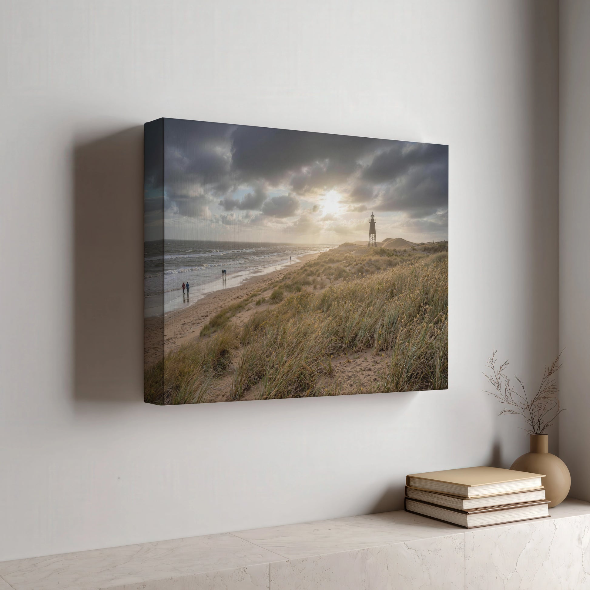 De Waddeneilanden Canvas Muurdecoratie Bestellen