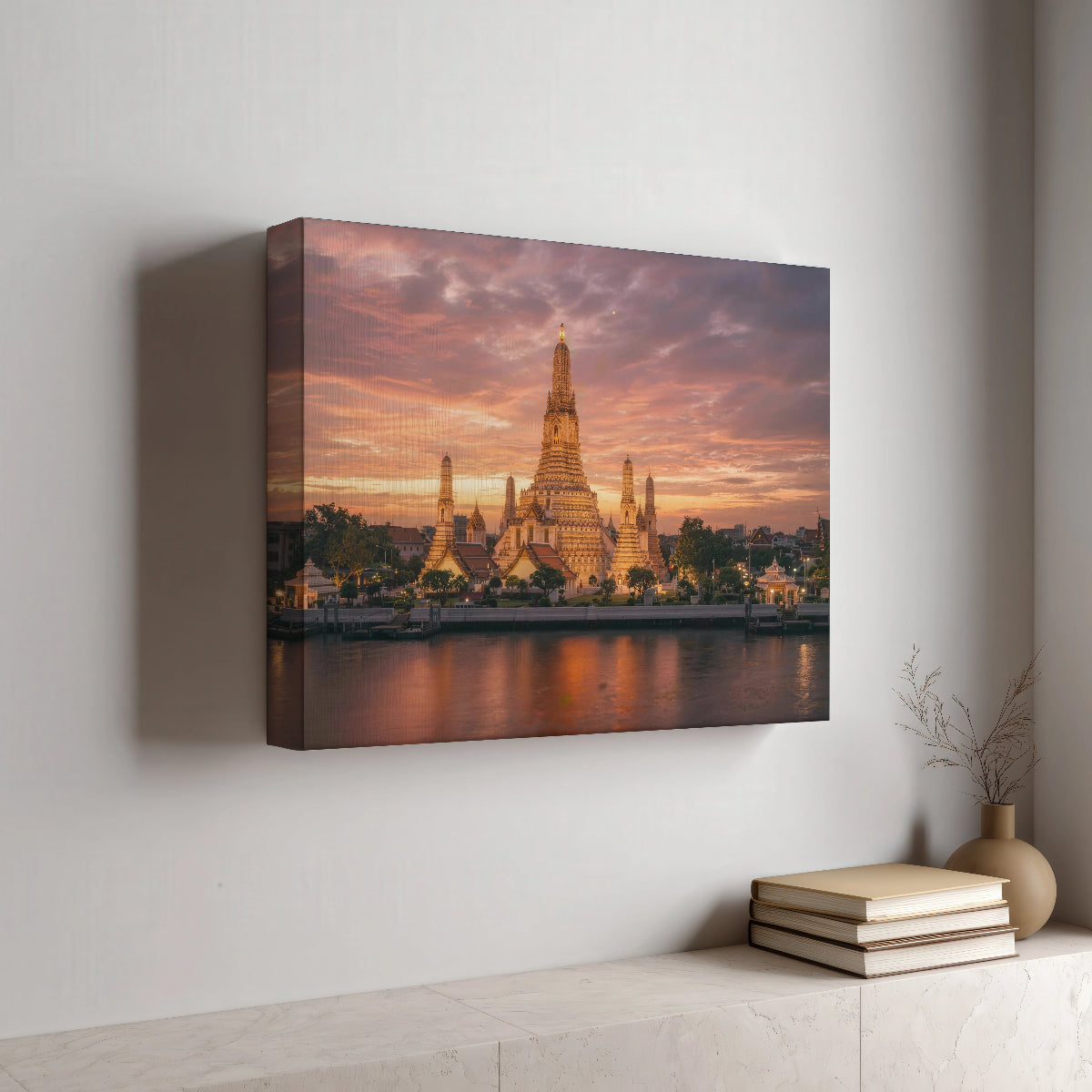 Wat Arun Canvas Muurdecoratie Bestellen Cadeau