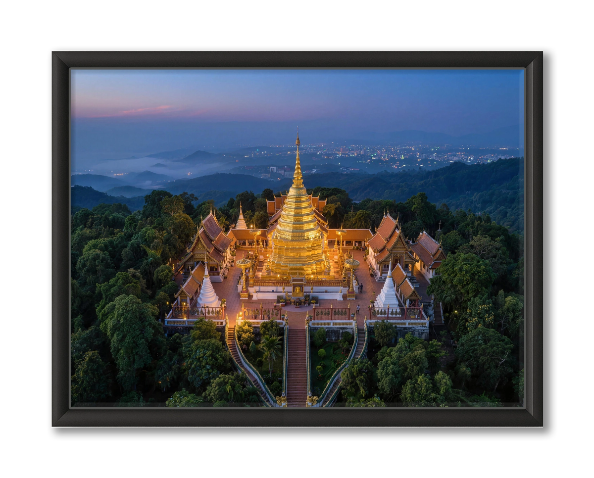 Wat Phrathat Chiang Mai Wanddecoratie Bestellen